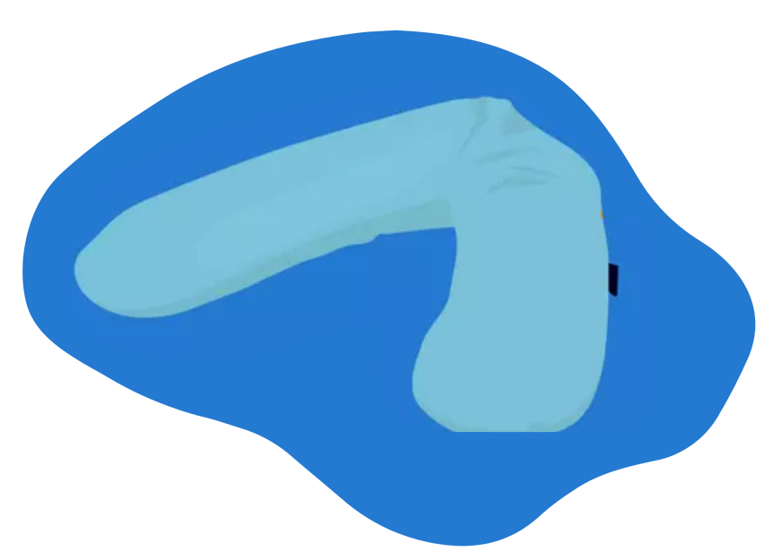 coussin maternite forme de u